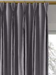 Designers Guild Madrid Made to Measure Curtains or Roman Blind, Pewter - thumbnail 6