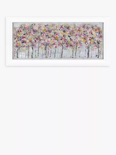 John Lewis Sara Otter 'Memories with You' Framed Print, 56 x 116cm, Pink/Multi - image 1