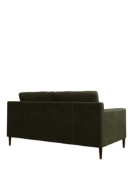 John Lewis Draper II Medium 2 Seater Leather Sofa, Dark Leg - thumbnail 4