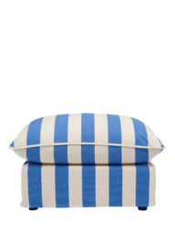 John Lewis x Sophie Conran Cocobella Footstool, Coastal Stripe