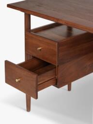 Swoon Hewinson Desk, Brown - thumbnail 4