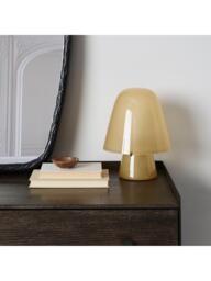 West Elm Gilmore Glass Mushroom Table Lamp - thumbnail 4