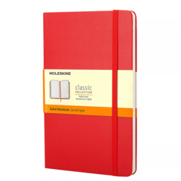 Moleskine Large Hard Cover Ruled Notebook