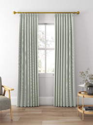 Clarke & Clarke Breton Made to Measure Curtains or Roman Blind, Racing Green - thumbnail 3