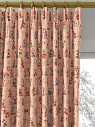 Disney Home x Sanderson Mickey & Minnie Made to Measure Curtains or Roman Blind, Blancmange - thumbnail 2