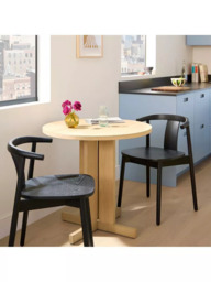 west elm Wingate Dining Chair, Black - thumbnail 5