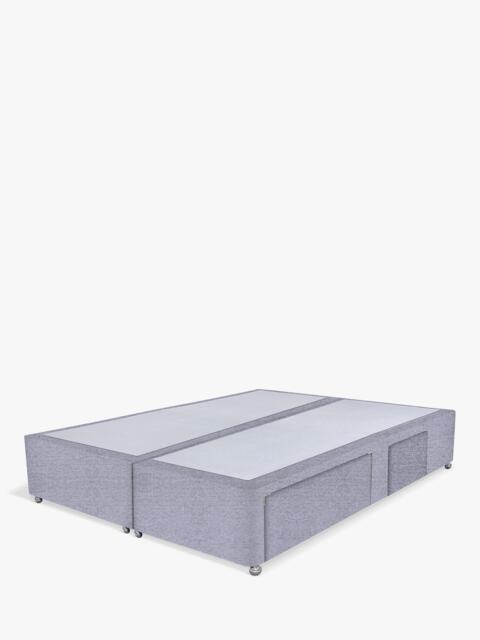 John Lewis Non-Sprung Upholstered Continental 2+2 Drawer Divan Base, Super King Size - image 1