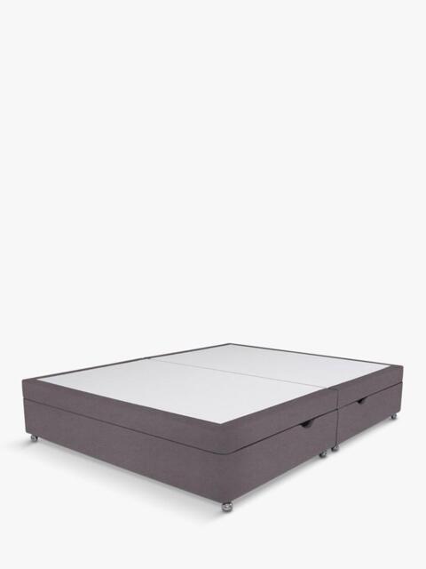 John Lewis Non-Sprung Upholstered Ottoman Storage Divan Base, Double - image 1