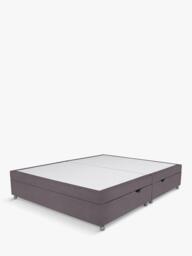 John Lewis Non-Sprung Upholstered Ottoman Storage Divan Base, Double - thumbnail 1