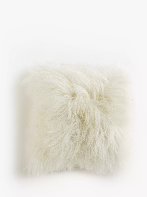 John Lewis Mongolian Sheepskin Cushion - image 1