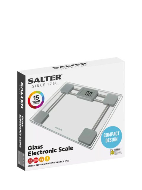 Salter Glass Digital Bathroom Scale - image 1