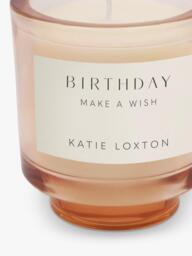 Katie Loxton Birthday Peach Rose & Sweet Mandarin Scented Candle, 150g - thumbnail 2