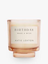 Katie Loxton Birthday Peach Rose & Sweet Mandarin Scented Candle, 150g - thumbnail 1