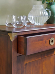 Laura Ashley Balmoral Large Sideboard, Dark Chestnut - thumbnail 6