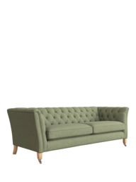 Laura Ashley Chatsworth Grand 4 Seater Sofa, Oak Leg - thumbnail 1