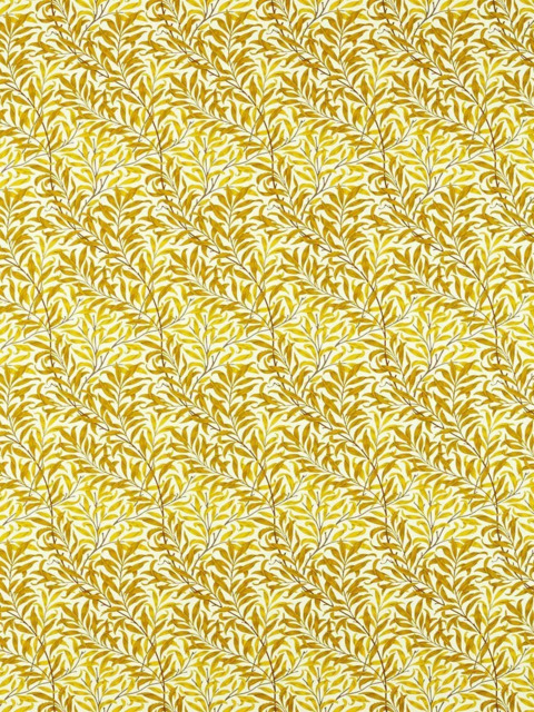 Morris & Co. Willow Boughs Made to Measure Curtains or Roman Blind, Summer Yellow - image 1
