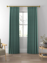 Harlequin Kienze Made to Measure Curtains or Roman Blind, Marine/Zest - thumbnail 3