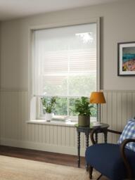 John Lewis Cordless Sheer Roller Blind - thumbnail 3