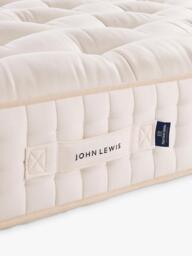 John Lewis British Natural Collection Hovingham Lambswool 13000 Pocket Spring Zip Link Mattress, Emperor - thumbnail 6