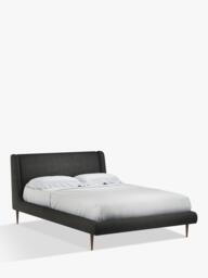 John Lewis Mid-Century Sweep Upholstered Bed Frame, Super King Size - thumbnail 1