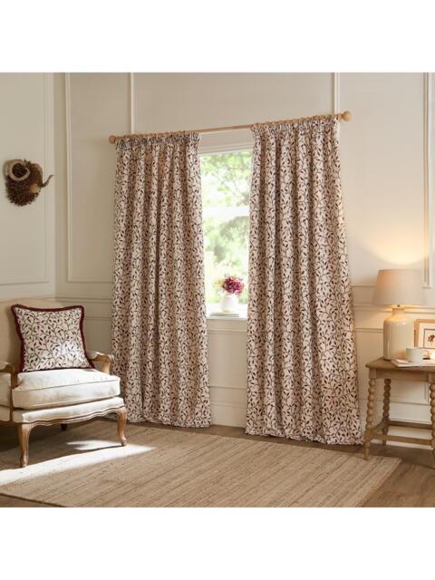 Voyage Cervino Pair Lined Pencil Pleat Curtains - image 1