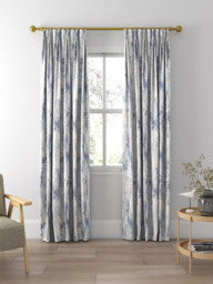 John Lewis Fresco Made to Measure Curtains or Roman Blind, Teal - thumbnail 5