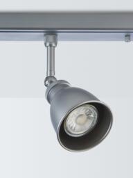 John Lewis Baldwin 4 Spotlight Ceiling Bar, Silver - thumbnail 3
