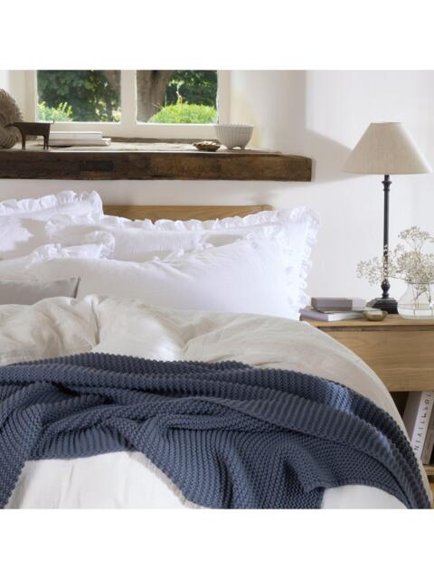 Christy Organic Retreat Ruffle Duvet Cover Set - image 1