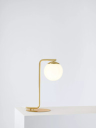 Nordlux Grant Table Lamp, White/Brass - thumbnail 1