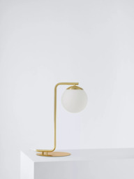 Nordlux Grant Table Lamp, White/Brass - thumbnail 3