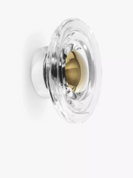 Tom Dixon Press Glass Surface Mini LED Indoor/Outdoor Wall Light, Clear - thumbnail 2