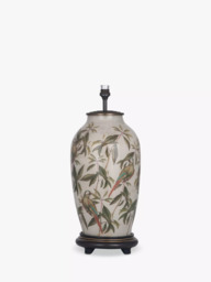 Jenny Worrall Parrot Glass Lamp Base, Tall, Natural, H47.5cm - thumbnail 2