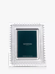 Waterford Crystal Cut Glass Lismore Diamond Photo Frame - thumbnail 1