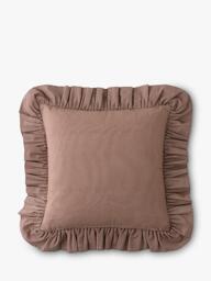 William Morris At Home Windrush Cushion, Terracotta - thumbnail 2