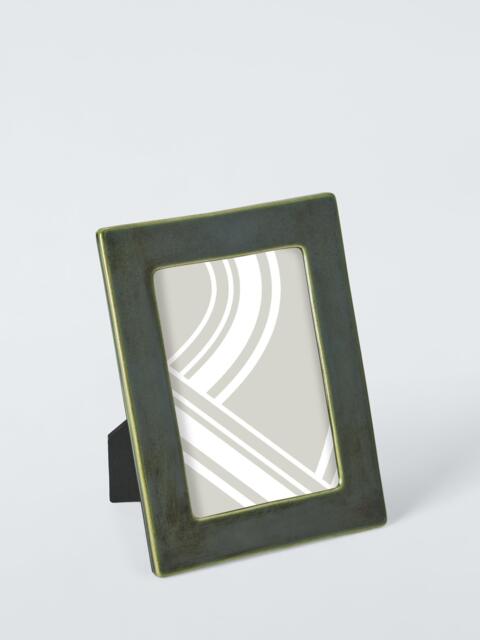John Lewis Glazed Ceramic Photo Frame, Loch Blue - image 1