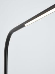 John Lewis Cullen LED Marble Base Desk Lamp, Black - thumbnail 3