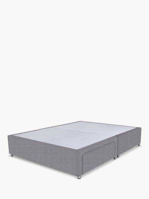 John Lewis Non-Sprung Upholstered 2 Drawer Divan Base, Small Double - image 1