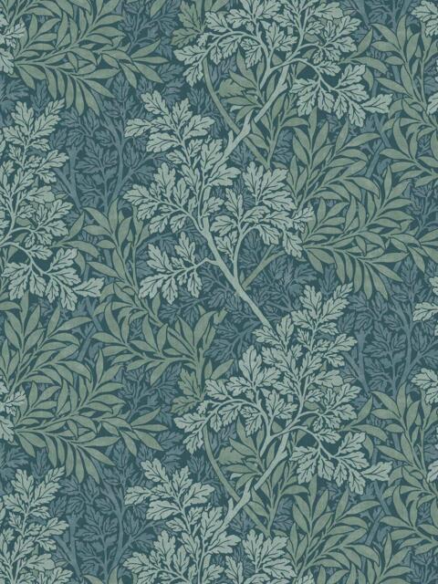 William Morris At Home Willow Foliage Made to Measure Curtains or Roman Blind, Indigo - image 1