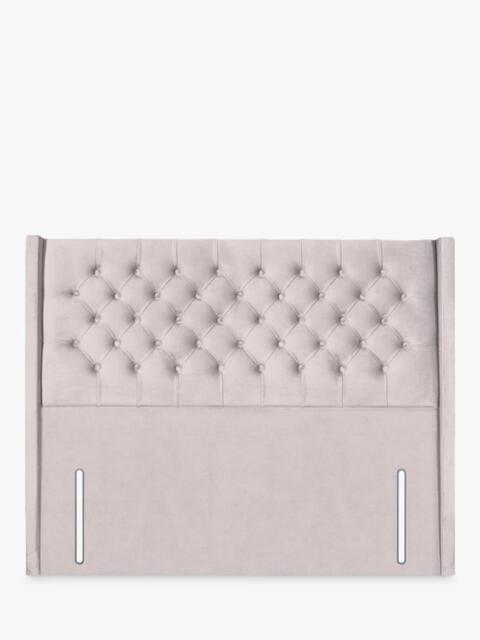 John Lewis Margot Winged Full Depth Upholstered Headboard, Super King Size - image 1