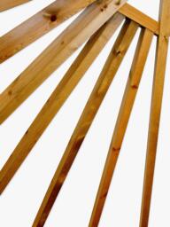 Breeze House Mara Classic Slate Effect Tile Roof Circular Gazebo, FSC-Certified (Scandinavian Redwood) - thumbnail 5
