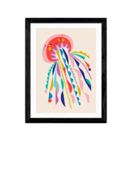EAST END PRINTS Rachel Lee 'Jellyfish' Framed Print - thumbnail 1