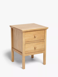 John Lewis Wilton 2 Drawer Bedside Cabinet