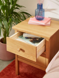 John Lewis Wilton 2 Drawer Bedside Cabinet - thumbnail 4