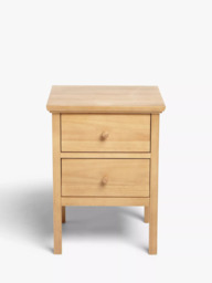 John Lewis Wilton 2 Drawer Bedside Cabinet - thumbnail 2