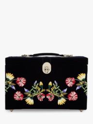 WOLF Zoe Velvet Jewellery Box, Large