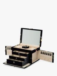 WOLF Zoe Velvet Jewellery Box, Large - thumbnail 4