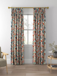 Sanderson Jackfruit Made to Measure Curtains or Roman Blind, Indigo - thumbnail 5
