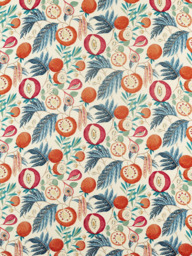 Sanderson Jackfruit Made to Measure Curtains or Roman Blind, Indigo - thumbnail 1