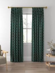 Designers Guild Manipur Made to Measure Curtains or Roman Blind, Azure - thumbnail 5