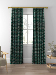 Designers Guild Manipur Made to Measure Curtains or Roman Blind, Azure - thumbnail 3